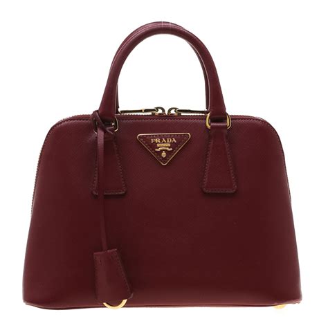 prada maroon|prada bag re edition.